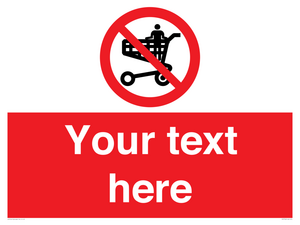 Custom prohibition no standing in trolley